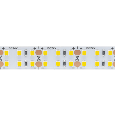 ^LED SMD STRIP 24V DC 40W/M 3000K 4120LM/M IP20 15MM CRI80 OSRAM 2835 240LEDS/M 3SDCM 5M REEL 5YRS   -24408030
